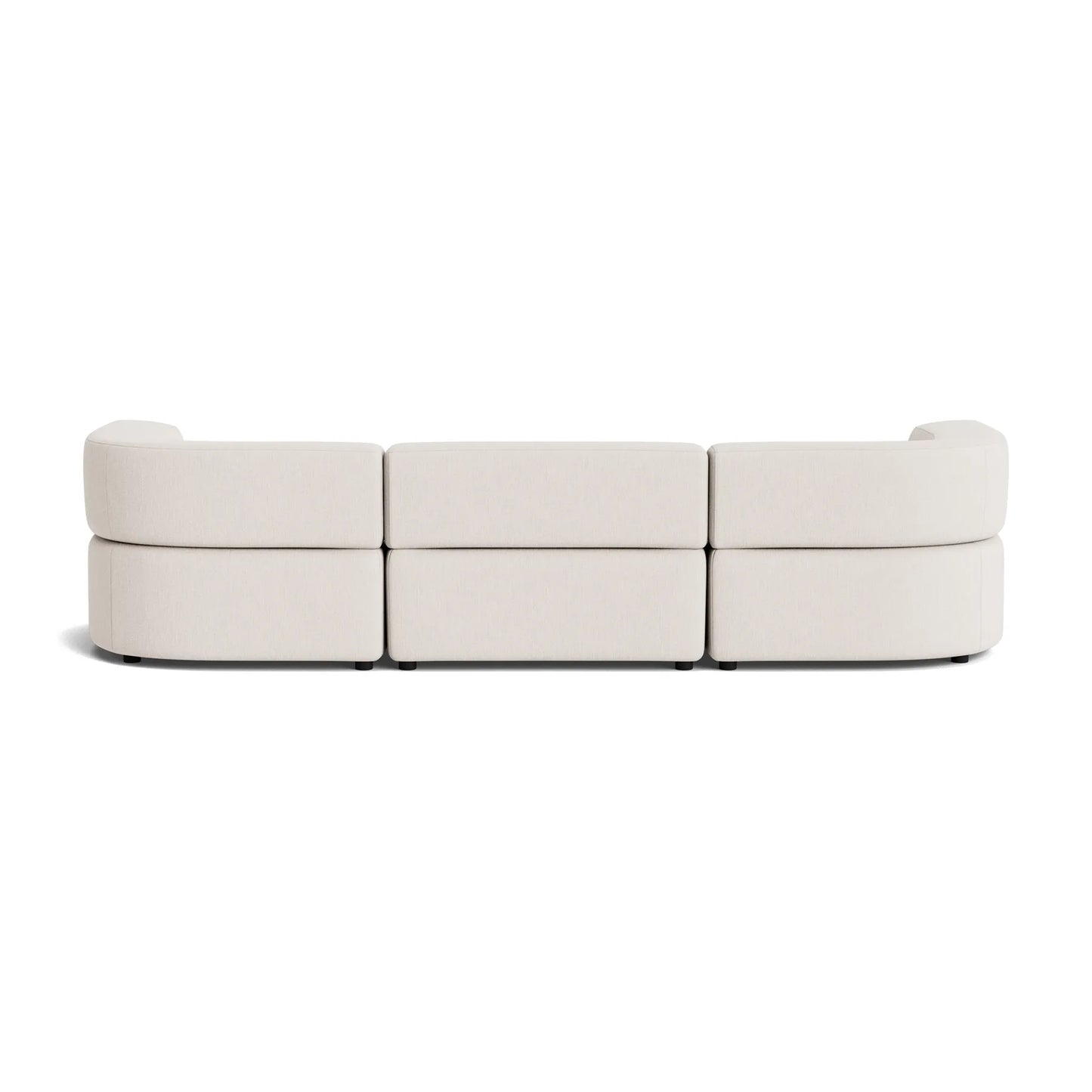 Stretch 4 Seater Sofa - Silex Off White