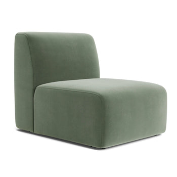 Jam Sofa Small Armless Middle Module - Opal Ocean