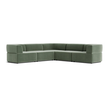 Stretch Corner Sofa - Opal Ocean