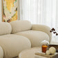 Ondo 4 Seater Sofa - Maya Cream Boucle