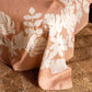 Hawaiian Border Bed Cover Throw - Pink