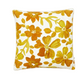 Small Dogwood Cushion - Mustard