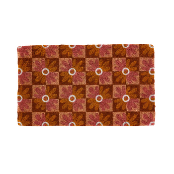 Chamomile Door Mat - Pink