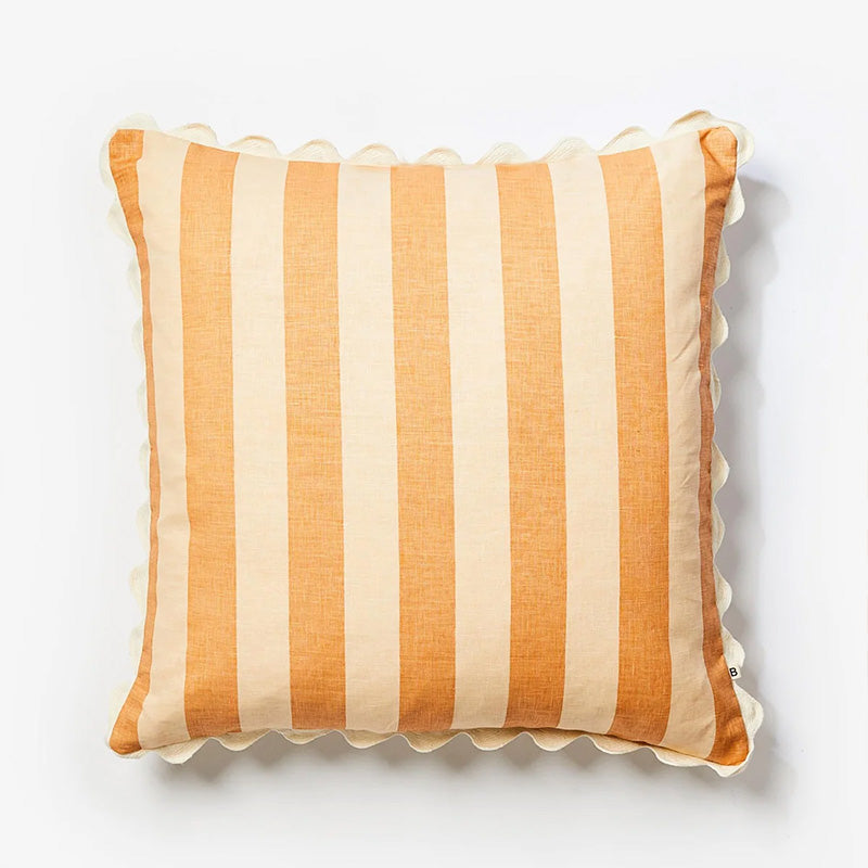 Buy Bold Stripe Cushion - Wheat by Bonnie and Neil online - RJ Living