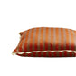 Thin Stripe Cushion - Chocolate