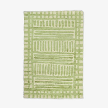 Grid Rug 200cm x 300cm - Mint