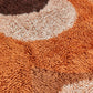 Wave Wool Rug 150cm x 230cm - Orange