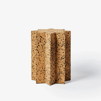 Cork Star Side Table - Natural