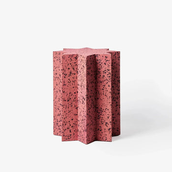 Cork Star Side Table - Pink