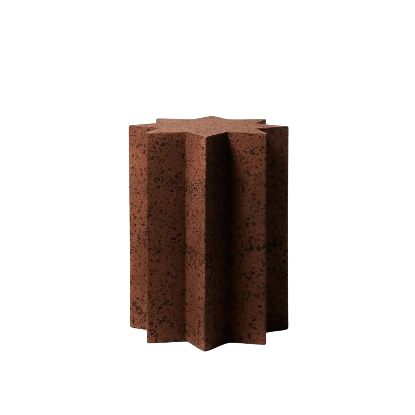 Cork Star Side Table - Chocolate