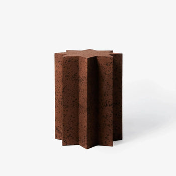 Cork Star Side Table - Chocolate