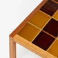 Tiled Coffee Table - Chocolate Mustard