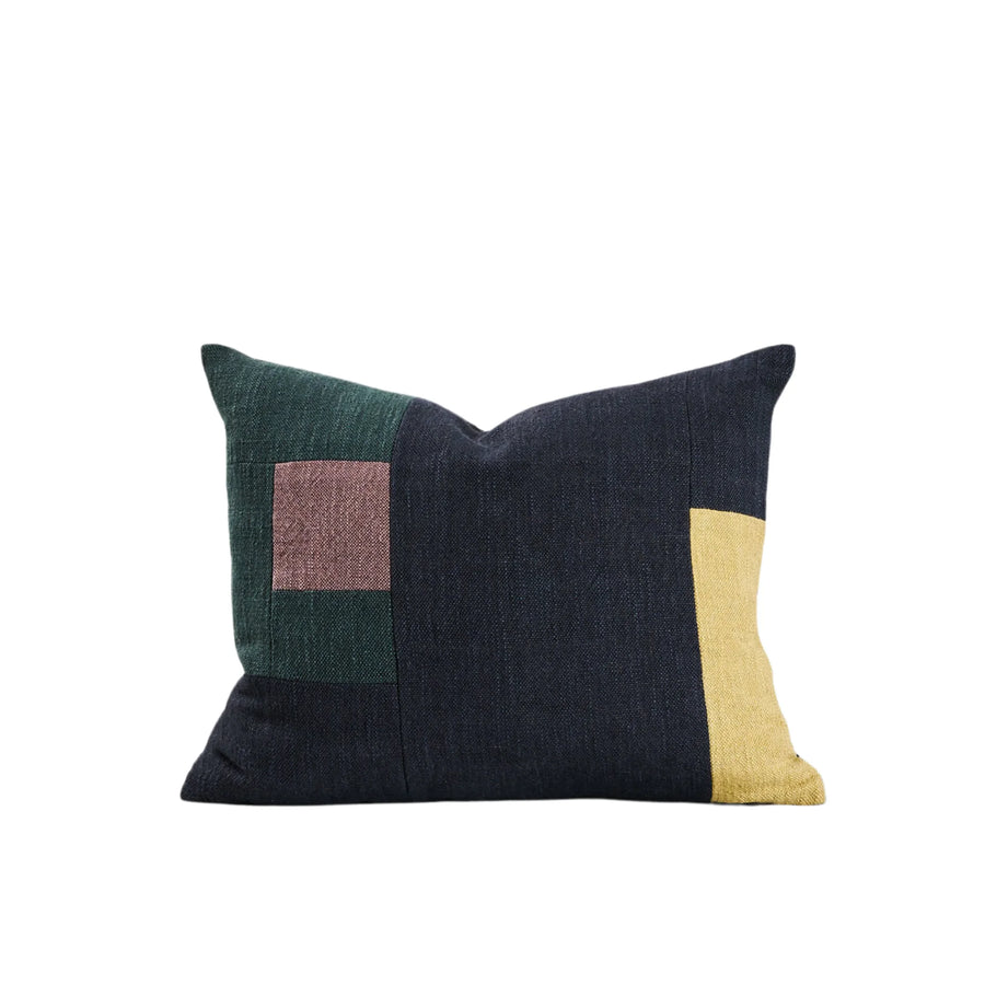 Build cushion - Blue Black/Multi