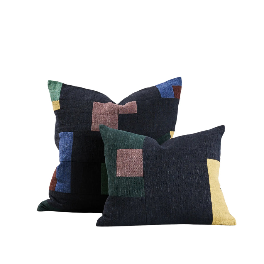 Build cushion - Blue Black/Multi