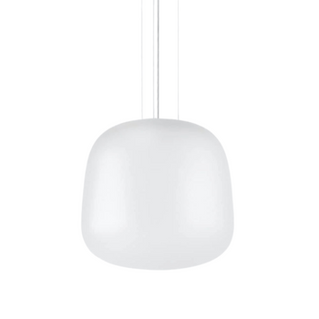 AB Large Pendant - Frosted Clear