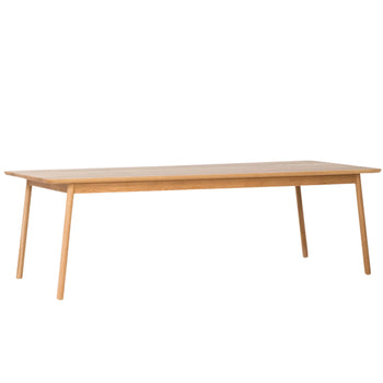 Radial Dining Table 240cm - Natural Oak