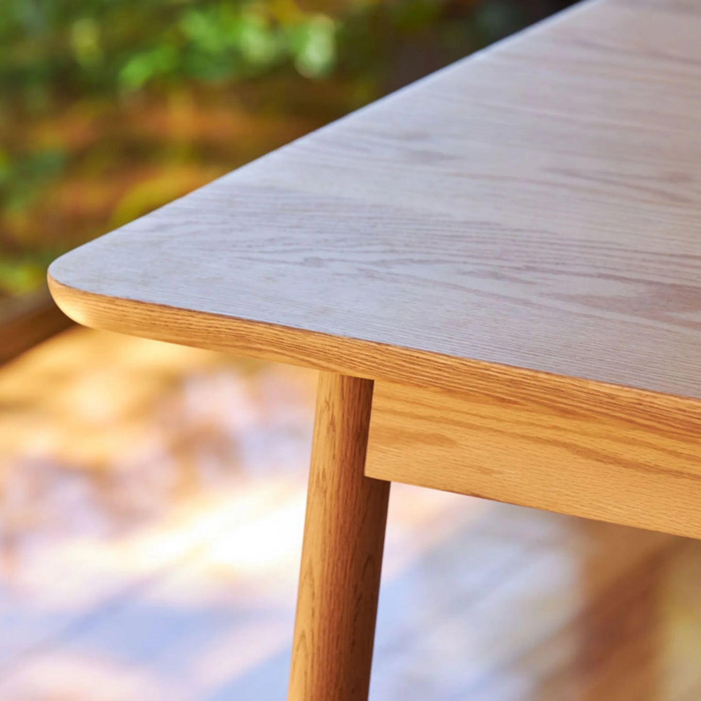 Radial Dining Table 240cm - Natural Oak