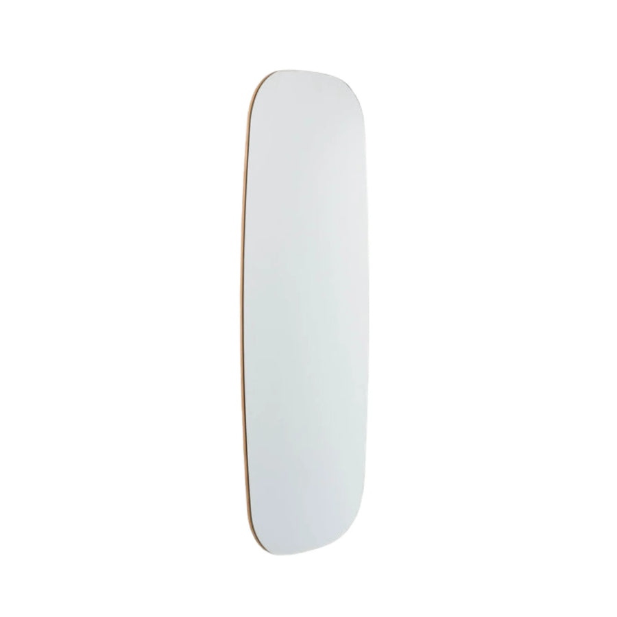 Oval Full Length Mirror - Oak