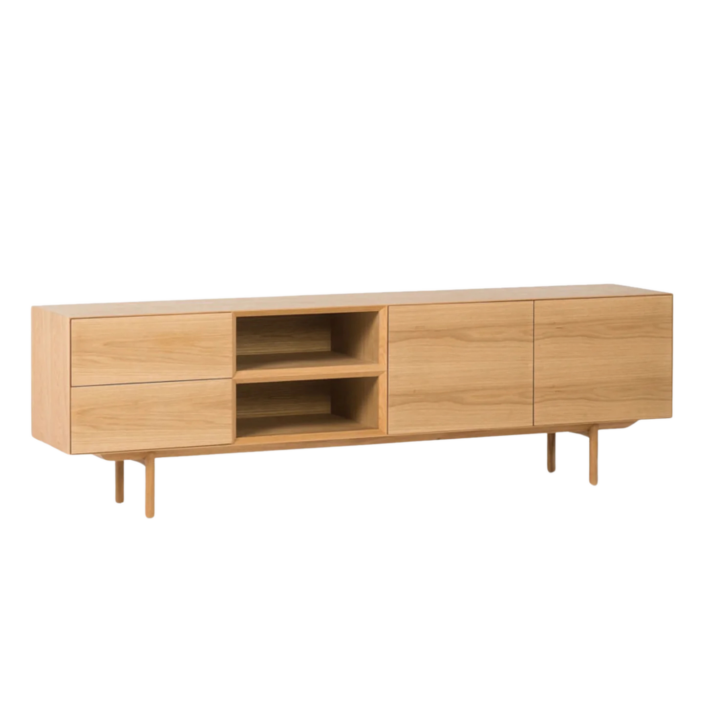 Compound Entertainment Unit 200cm - Oak