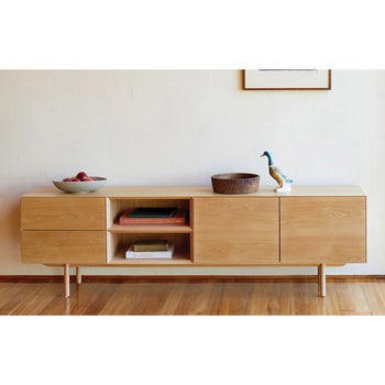 Compound Entertainment Unit 200cm - Oak