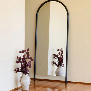 Arc Mirror 85cm X 190cm - Black