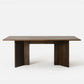 Tatamu Dining Table 200cm - Dark Oak