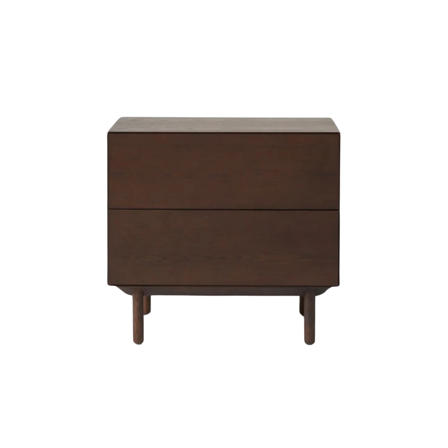 Compound Bedside Table - Dark Oak