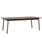 Radial Dining Table 240cm - Dark Oak