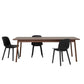 Radial Dining Table 240cm - Dark Oak