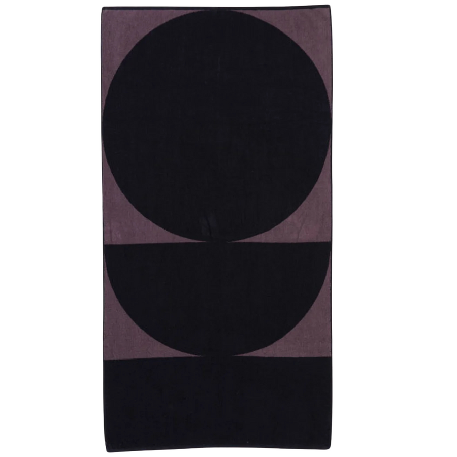 Balance Beach Towel - Blue Black/Lupin