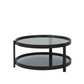 Column Coffee Table - Black