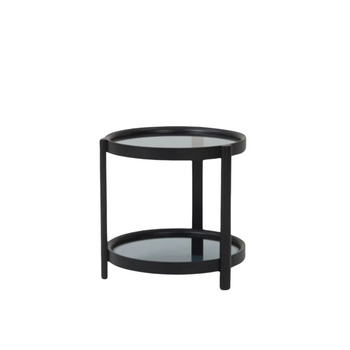 Column Side Table - Black