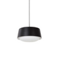 Ellipse Short Black Pendant - Large