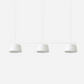 Ellipse White Pendant Connection Bar - Large