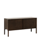 Craft Entertainment Unit 120cm - Smoked Oak