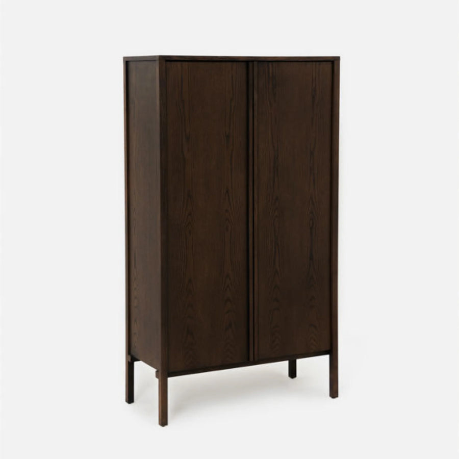 Craft Cabinet Large - Smoked Oak