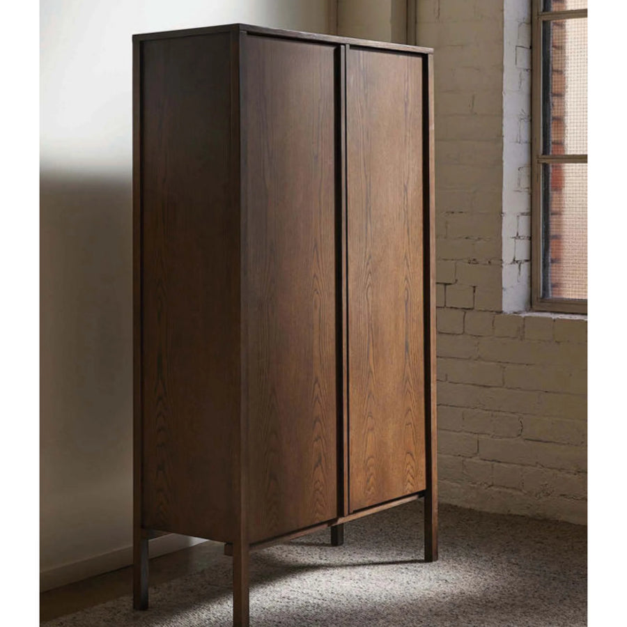 Craft Cabinet Large - Smoked Oak