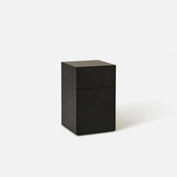 Plinth Bedside Left Hand - Black