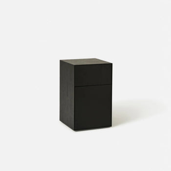 Plinth Bedside Right Hand - Black