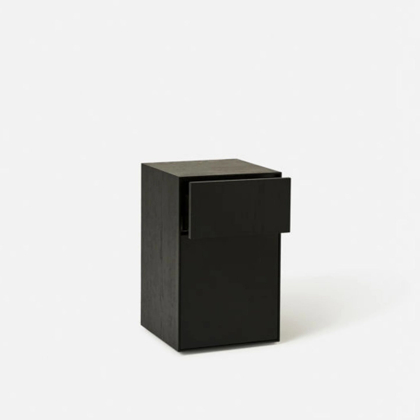 Plinth Bedside Right Hand - Black