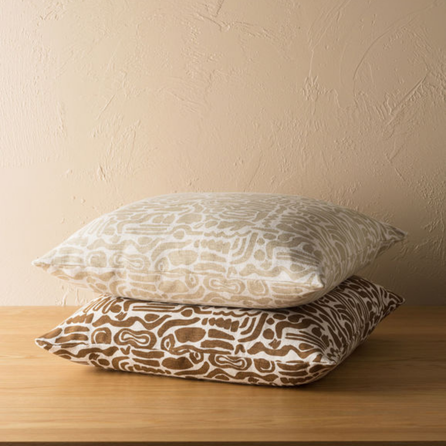 Nomad Cushion - Artichoke/Natural