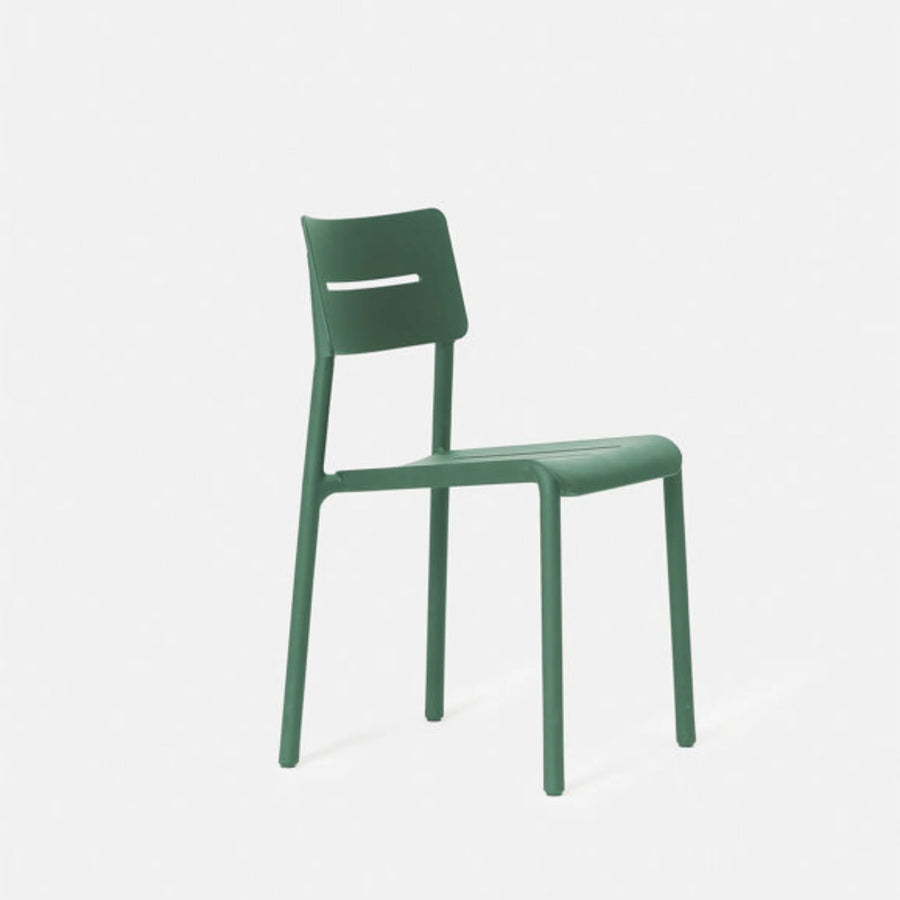 Outo Outdoor Dining Chair - Dark Green
