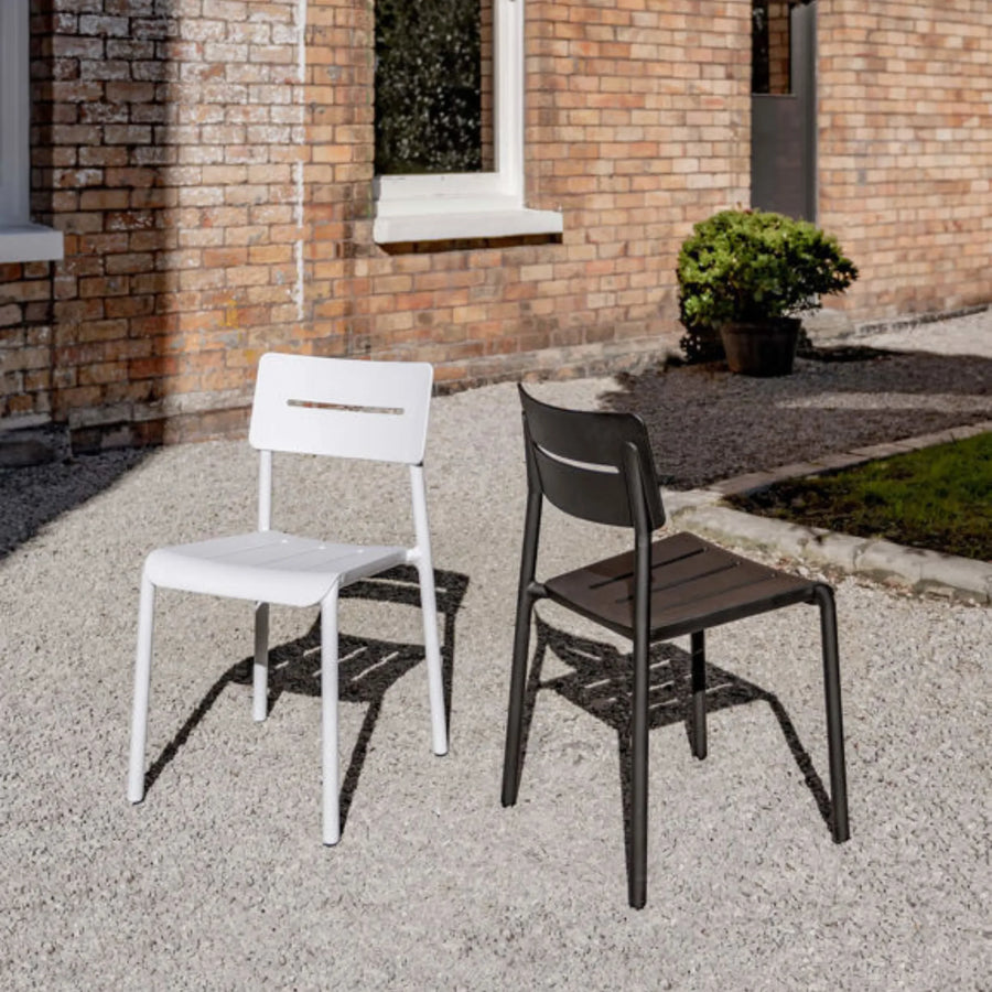Outo Outdoor Dining Chair - White