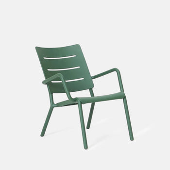 Outo Outdoor Lounge Chair - Dark Green