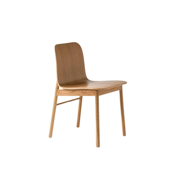 Aspen Chair w/Wooden Legs - Oak