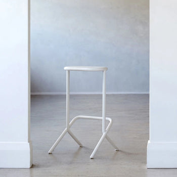 Platform Stool - White