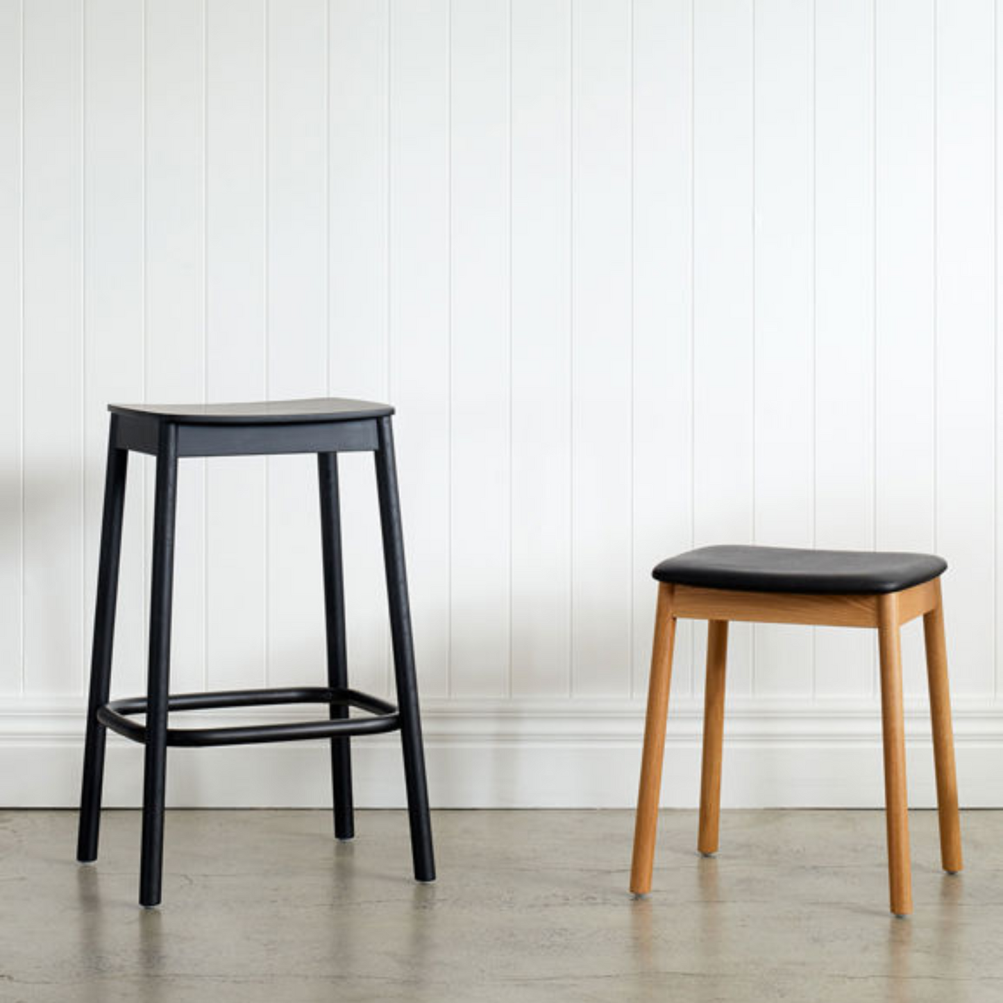 Radial Stool 65cm - Black