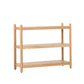 Tilt Shelf Pair of Legs 3 Tier - Oak