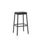 Radial Stool 75cm - Leather/Black