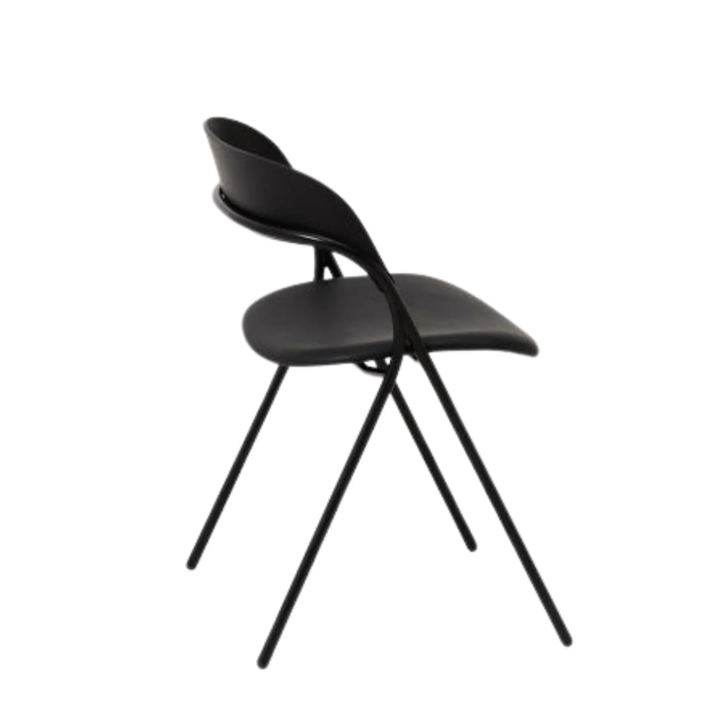 Trace Dining Chair - Leather/Black